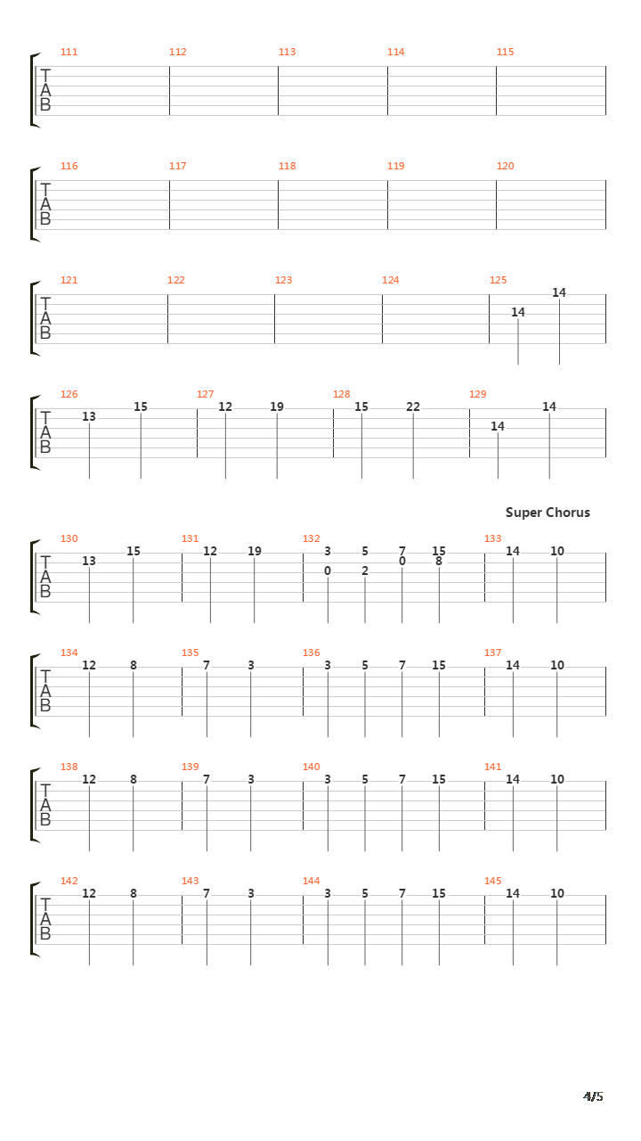 Chicago吉他谱