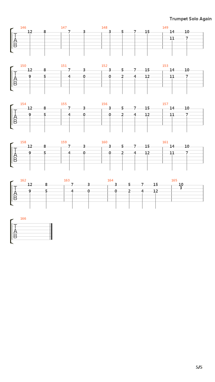 Chicago吉他谱