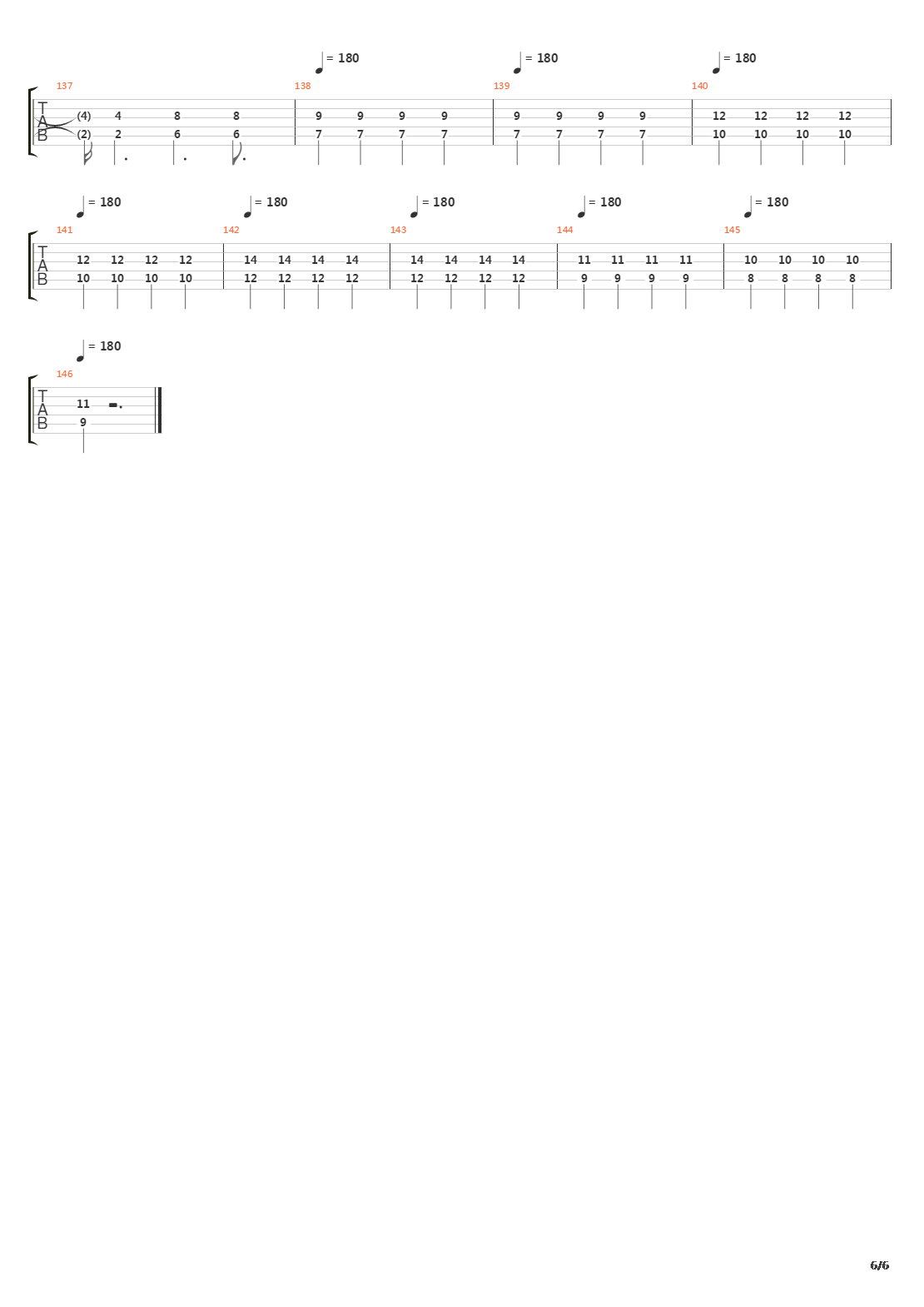 Holy Image Of Lies吉他谱