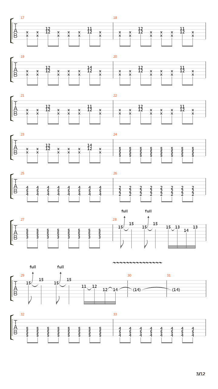 Holy Image Of Lies吉他谱