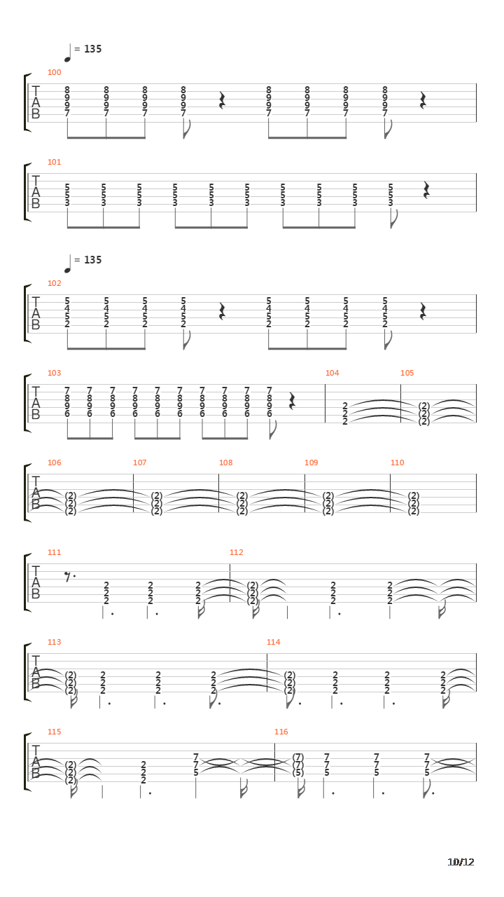 Holy Image Of Lies吉他谱