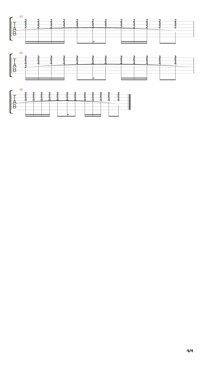 Fall吉他谱