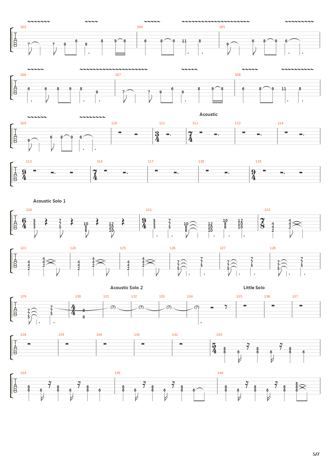 The Accolade吉他谱