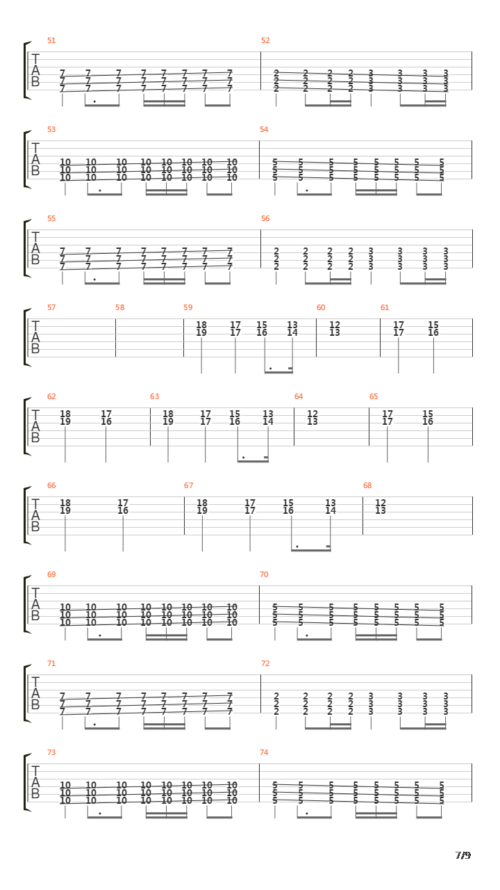 Lost In Holliwood (Mezmerize Tab Book Version)吉他谱