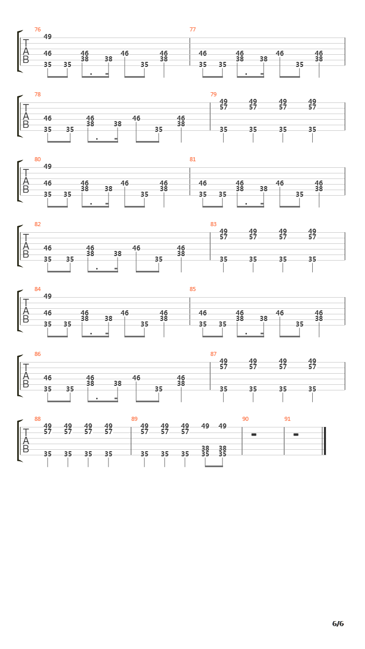 Nüguns吉他谱