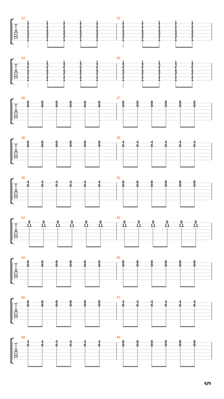 Question(F-Minor)吉他谱