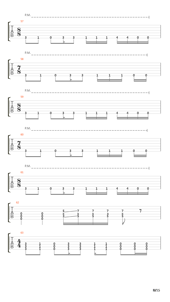 Soil吉他谱