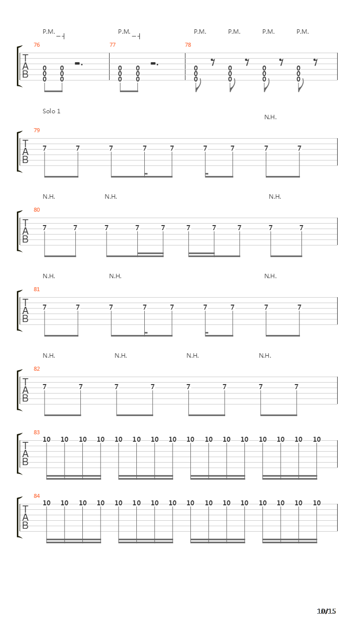 Soil吉他谱