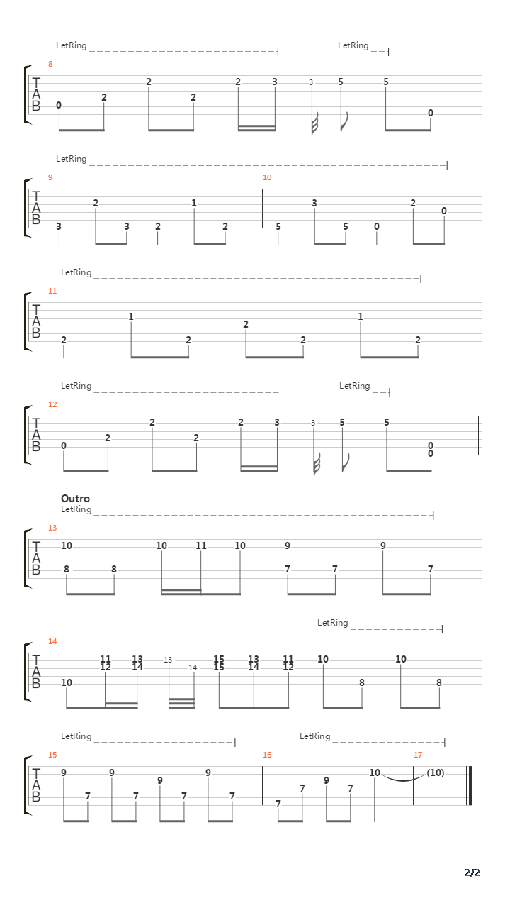 Soldier Side(Intro)吉他谱