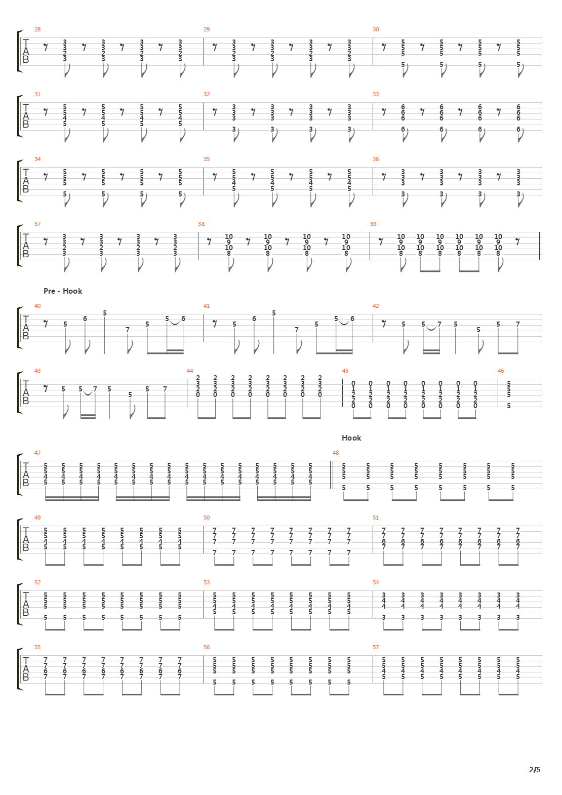 เกาะร้างห่างรัก吉他谱