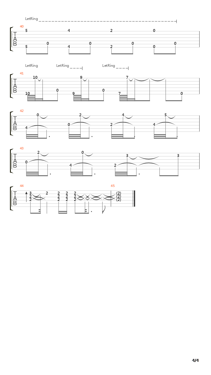 Spirit吉他谱