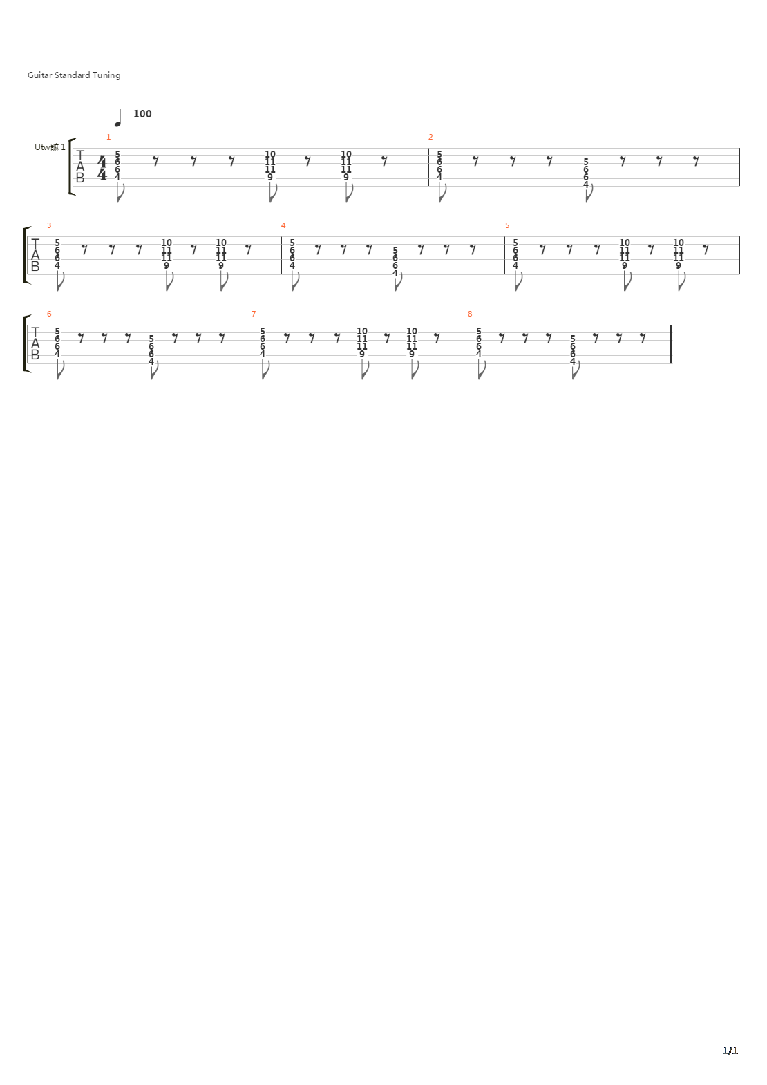 Bezele Kochana吉他谱