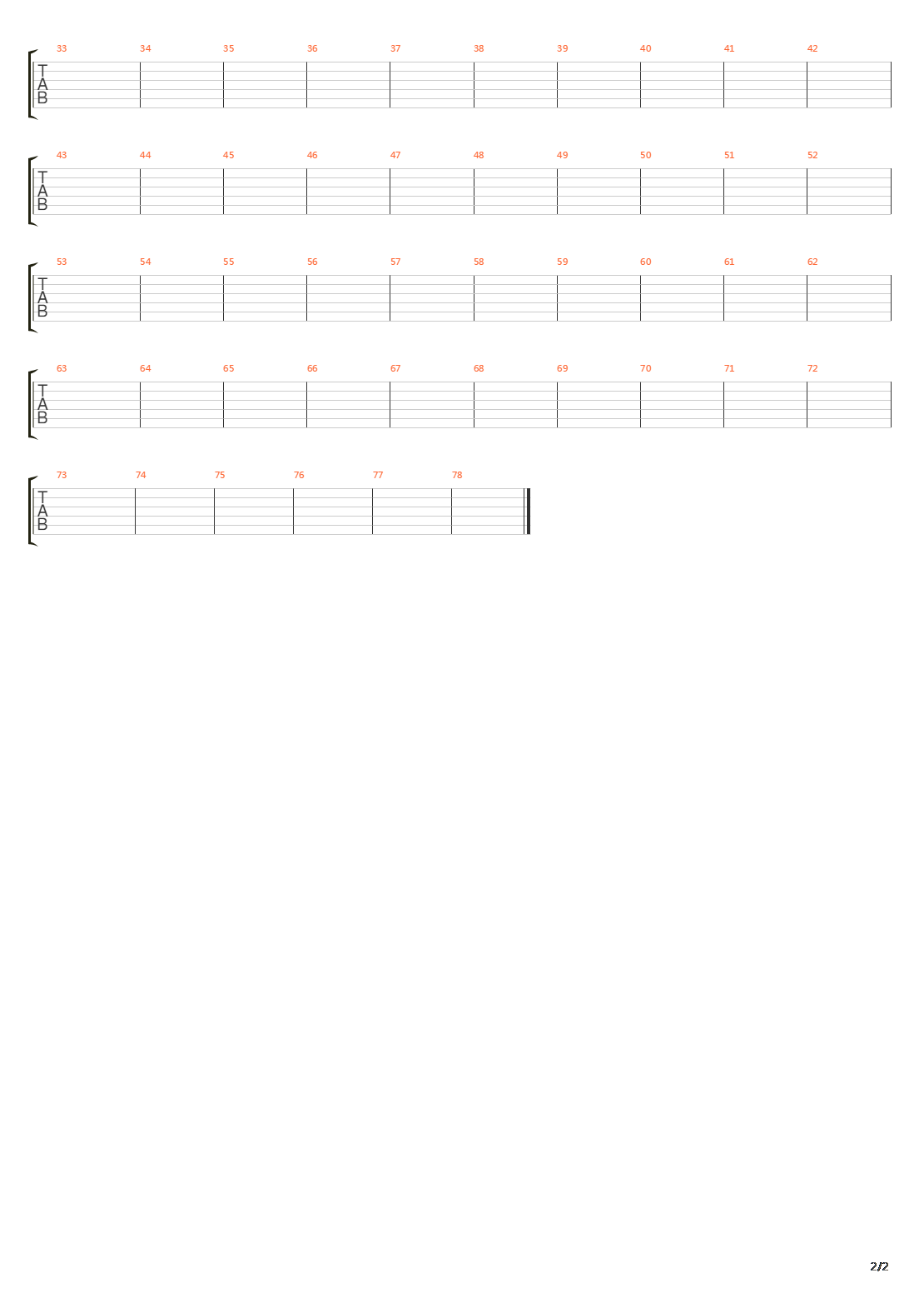 Flash吉他谱