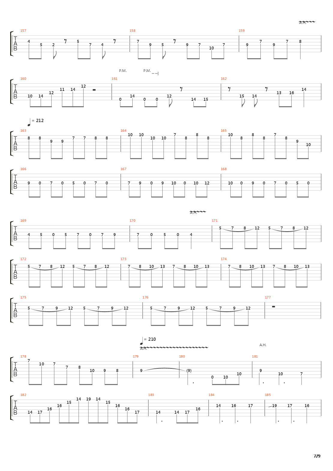 Sursum Corda吉他谱