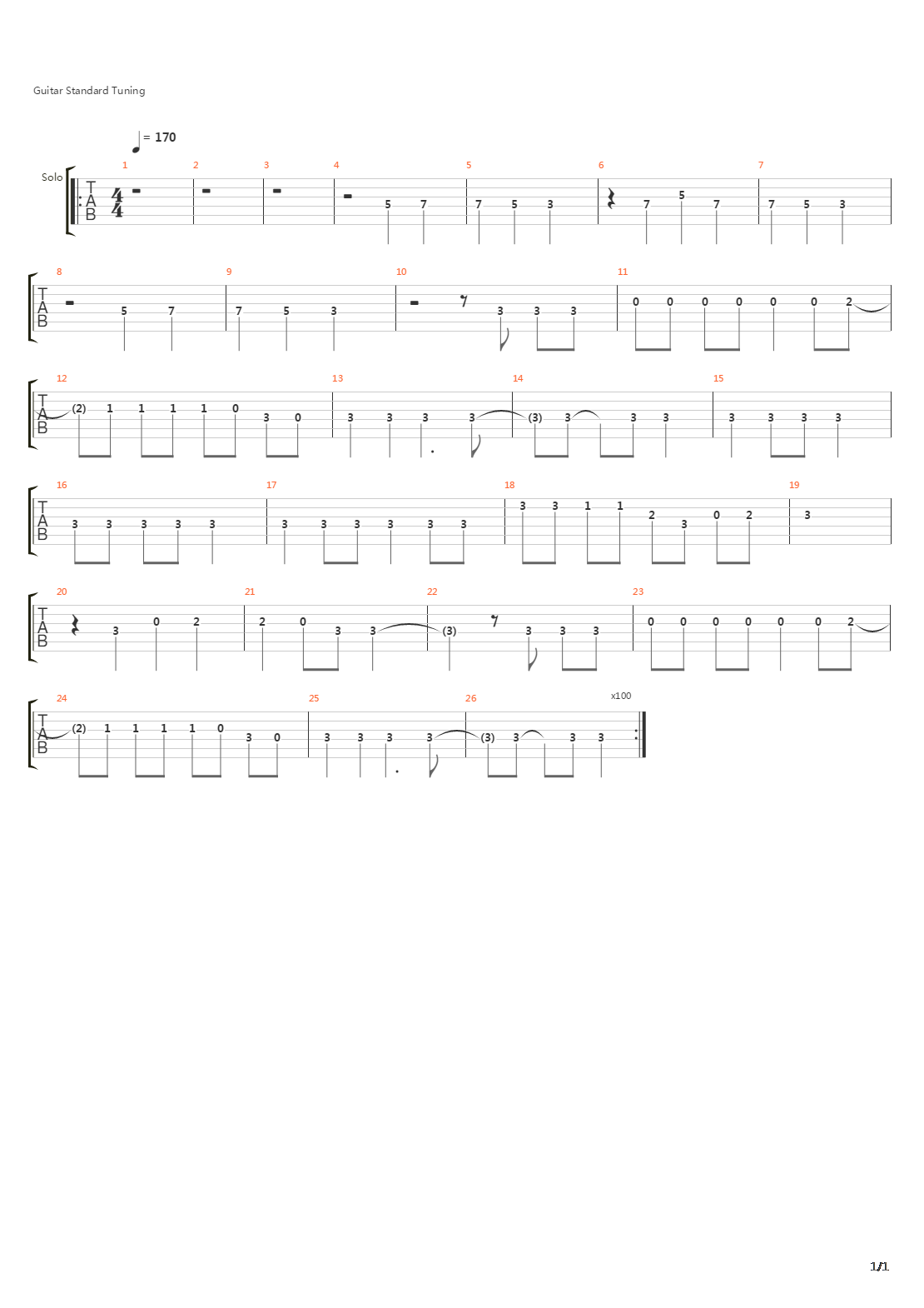 Barbara Ann (Choral)吉他谱