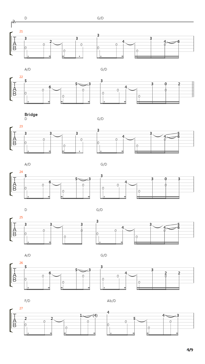 Dear Prudence (Fingerstyle)吉他谱