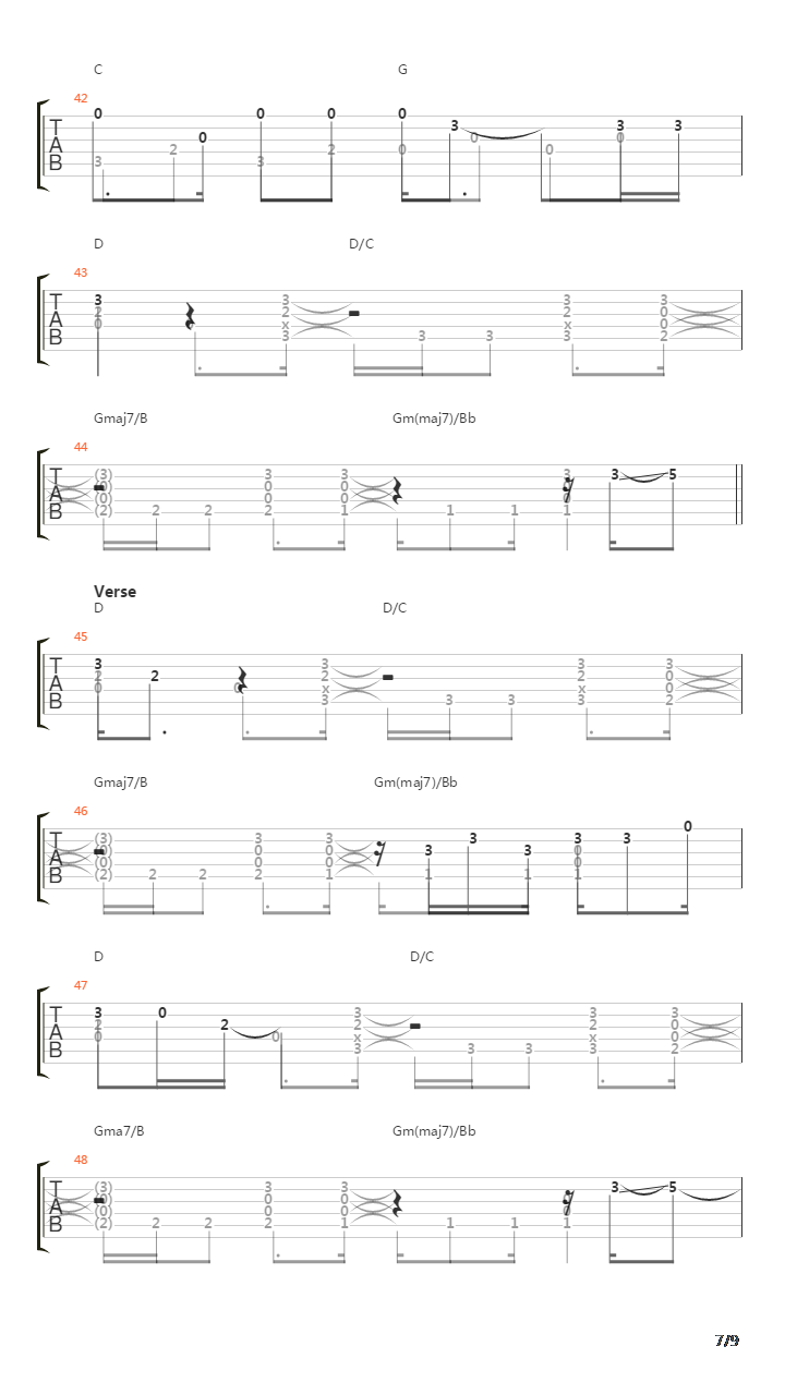 Dear Prudence (Fingerstyle)吉他谱