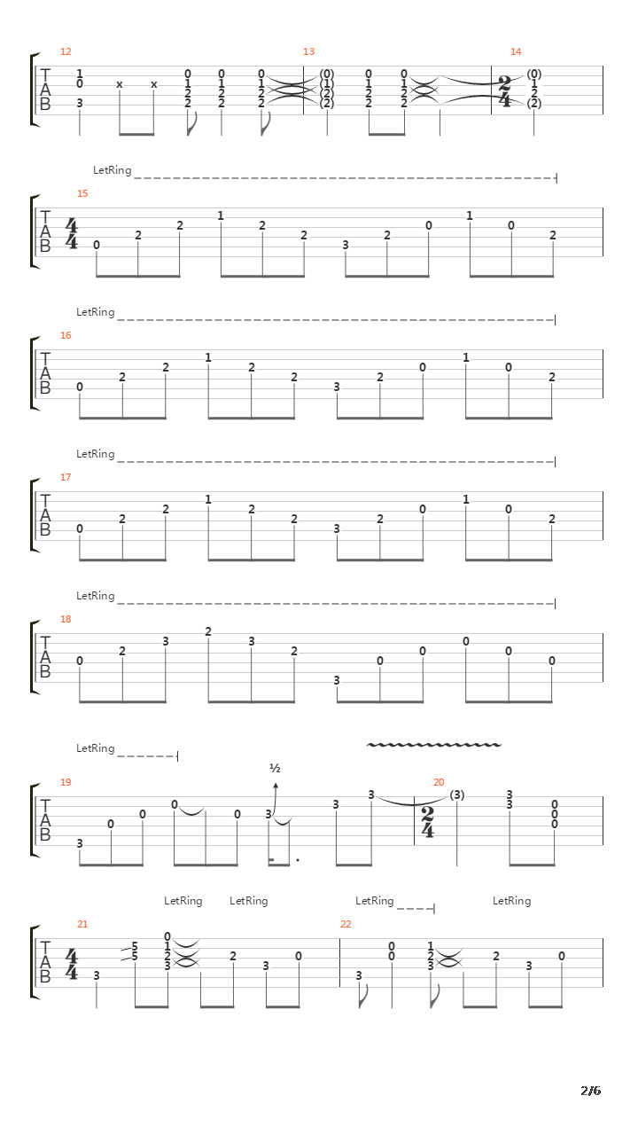 Rotterdam (Or Anywhere)吉他谱