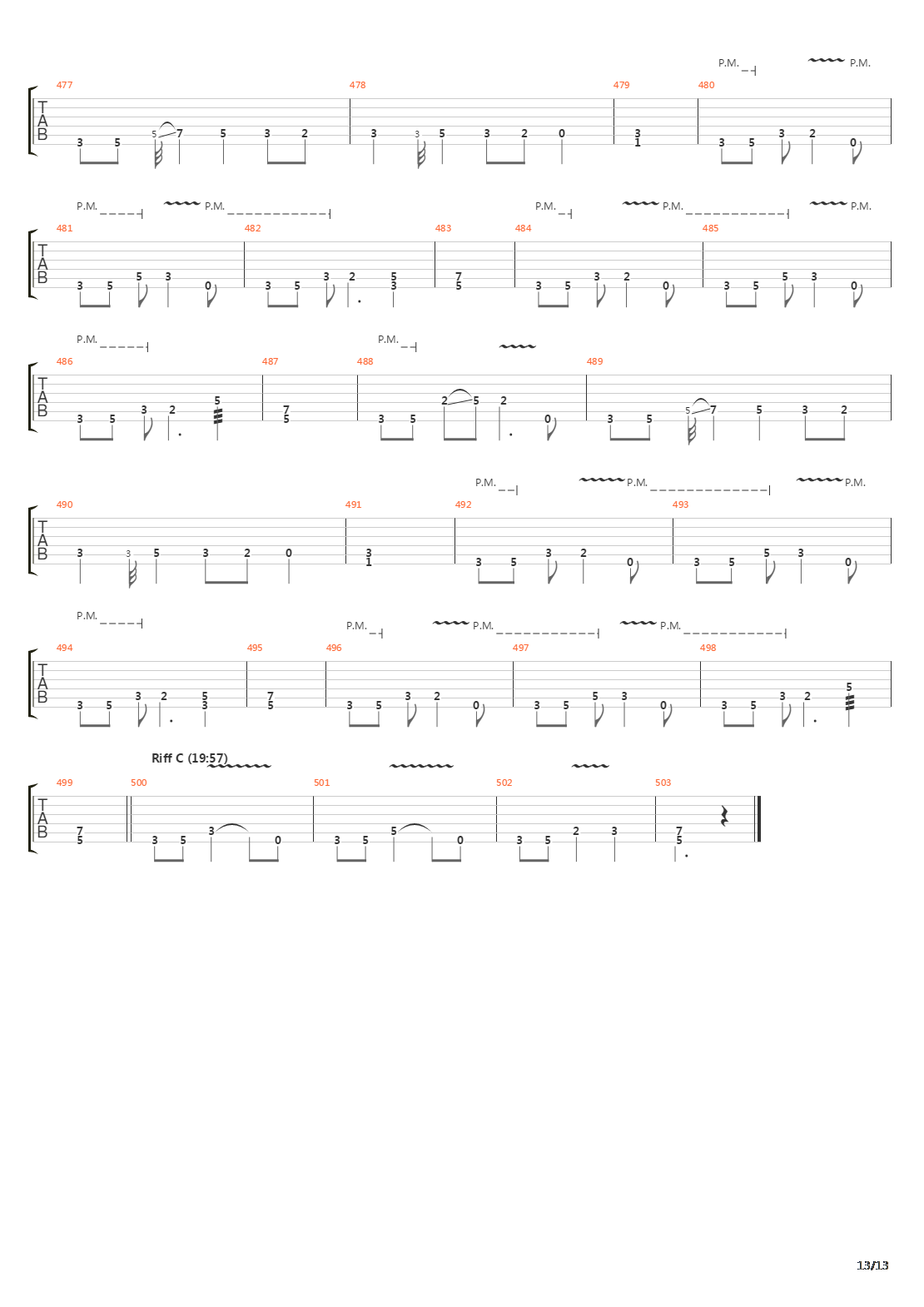 Farewell吉他谱