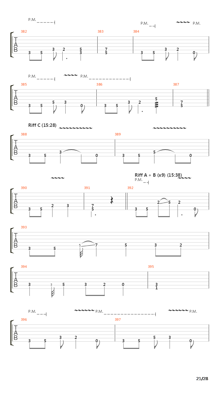 Farewell吉他谱