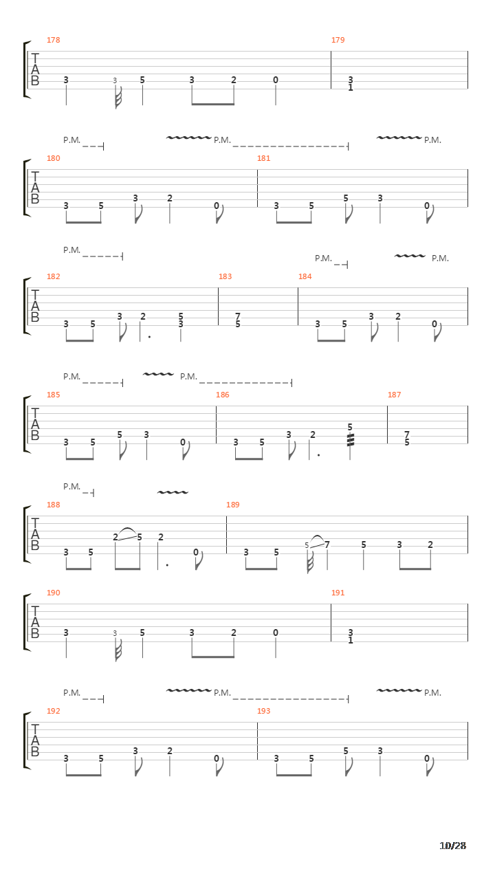 Farewell吉他谱