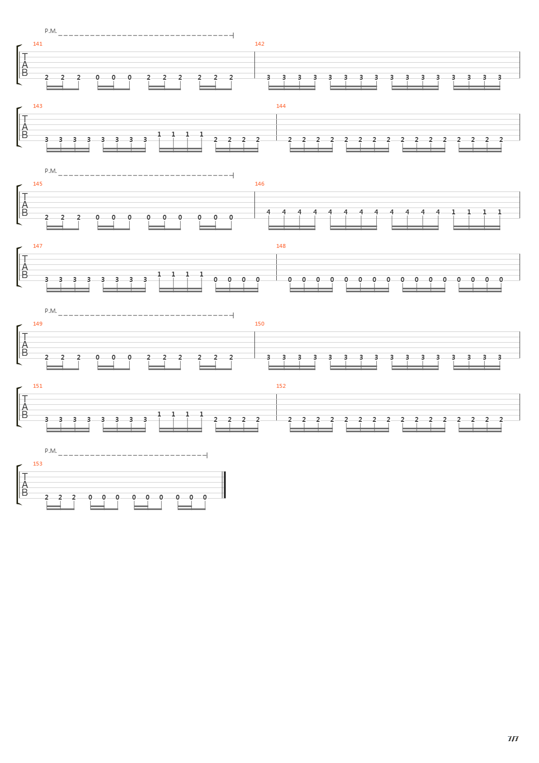 A Selection Unnatural吉他谱