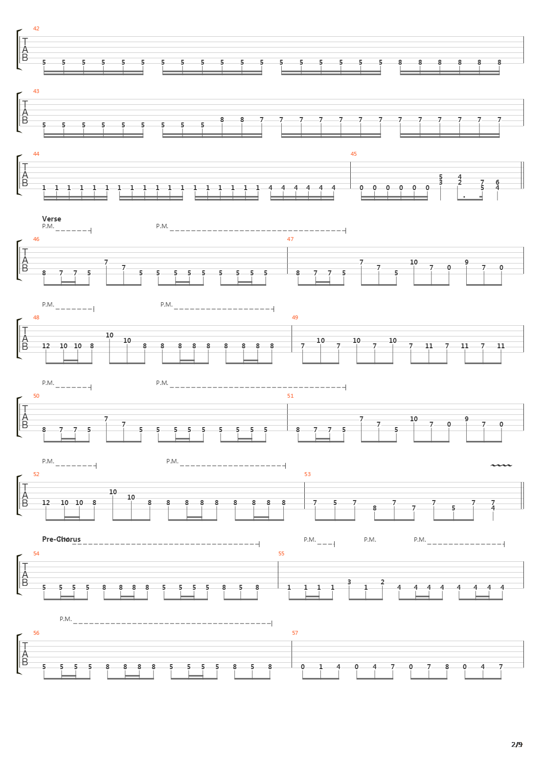 Carbonized In Cruciform吉他谱