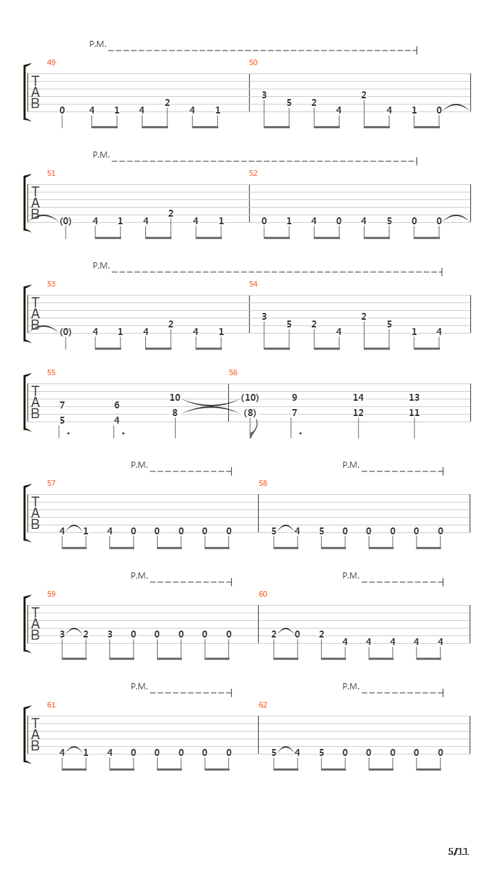 The Raven吉他谱