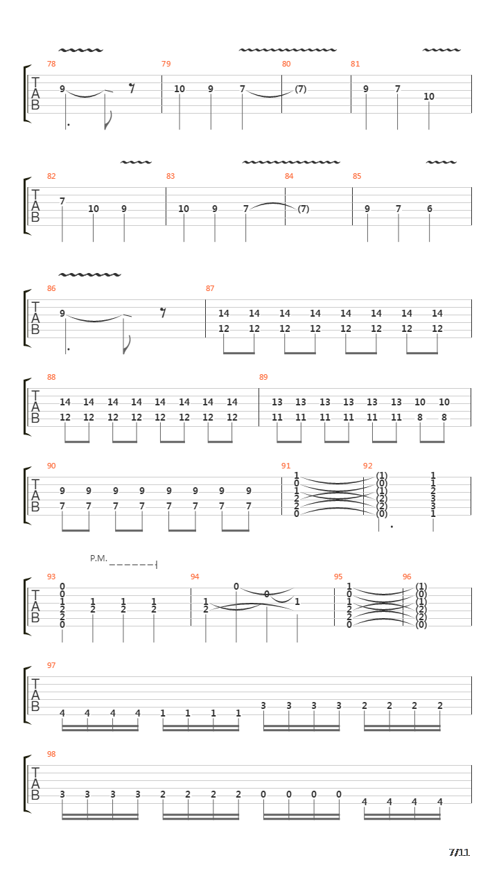 The Raven吉他谱