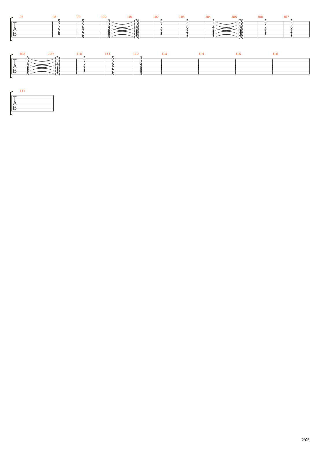 Terminal Love吉他谱
