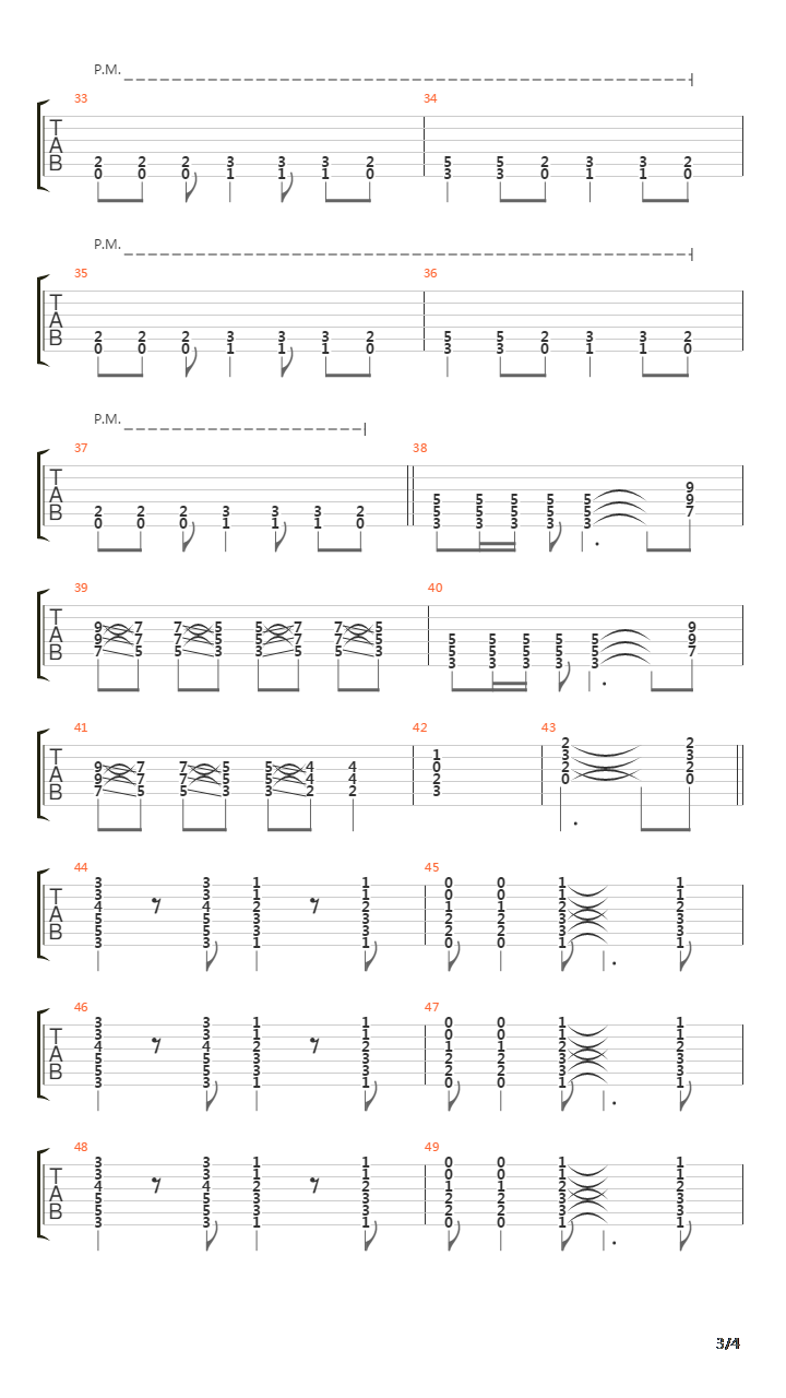 1977吉他谱