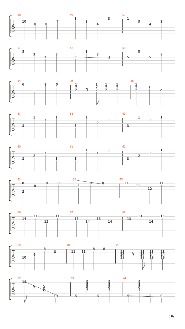 Alabama Song吉他谱