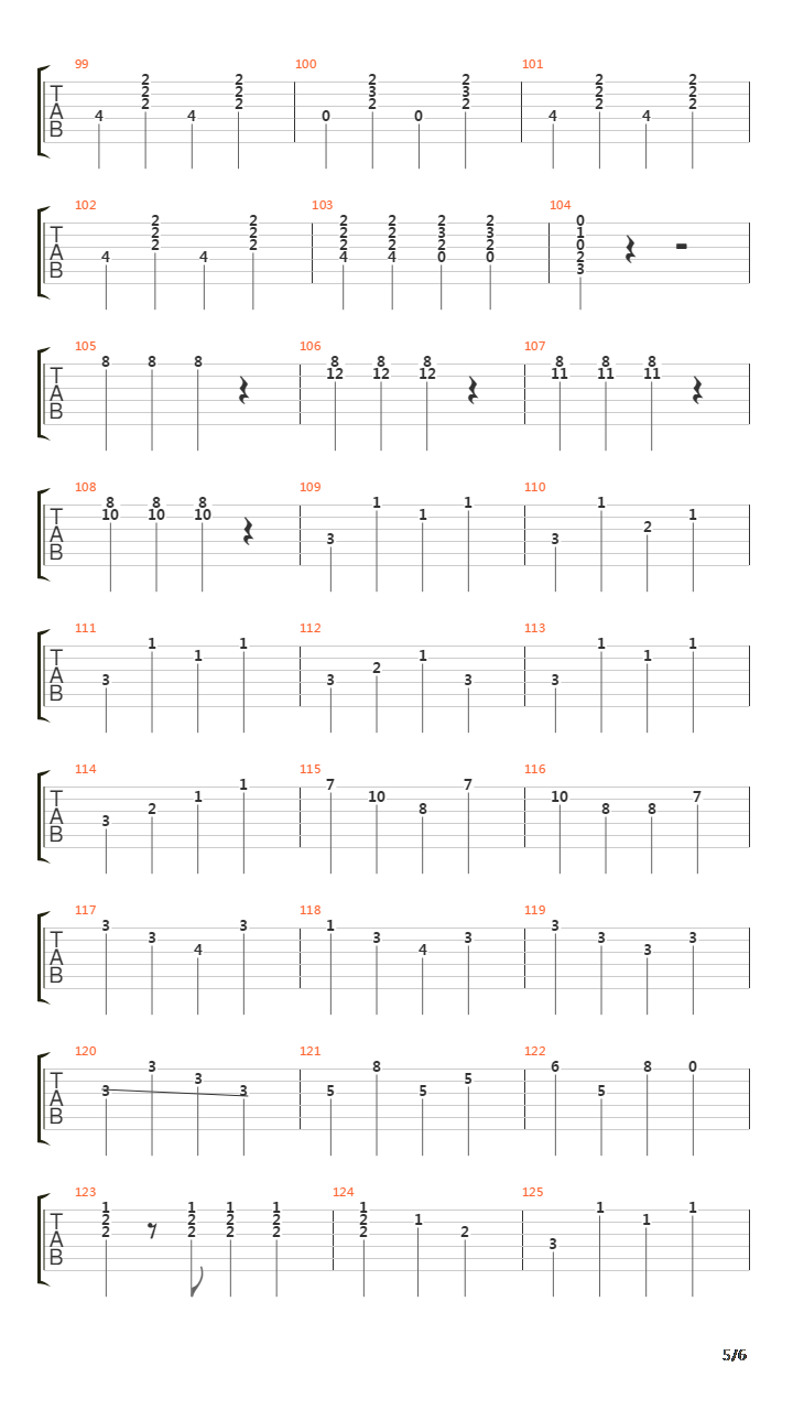 Alabama Song吉他谱