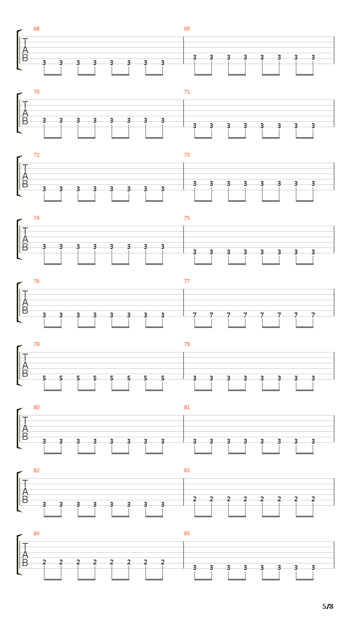 Roshambo吉他谱