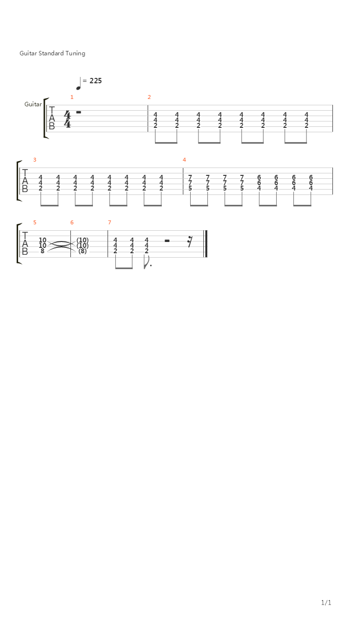 Cross Me吉他谱