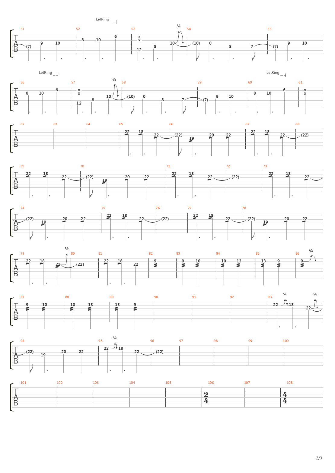 Arrival吉他谱
