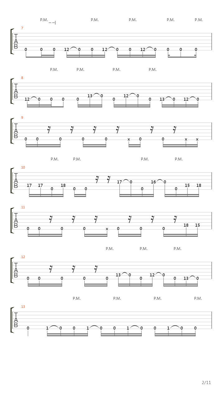 Departure吉他谱