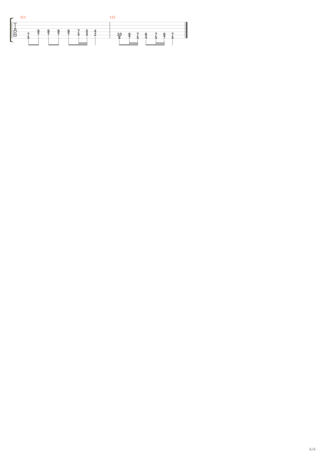 Langt Borti Lia吉他谱