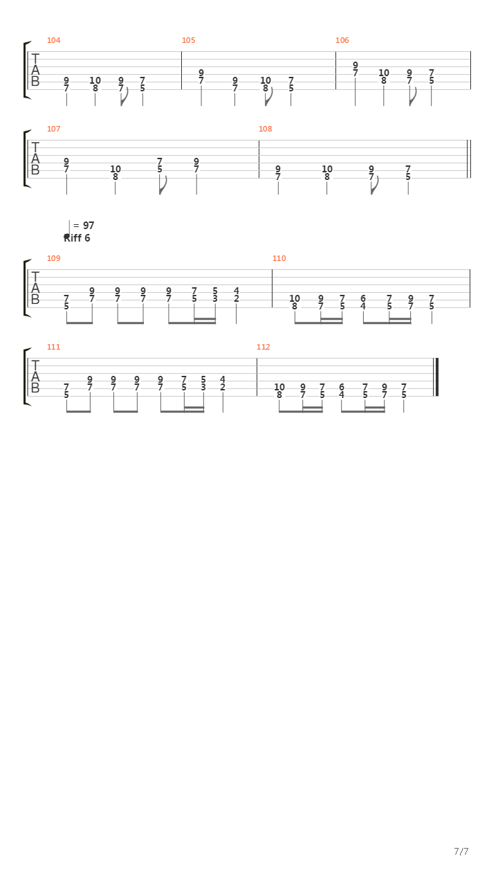 Langt Borti Lia吉他谱