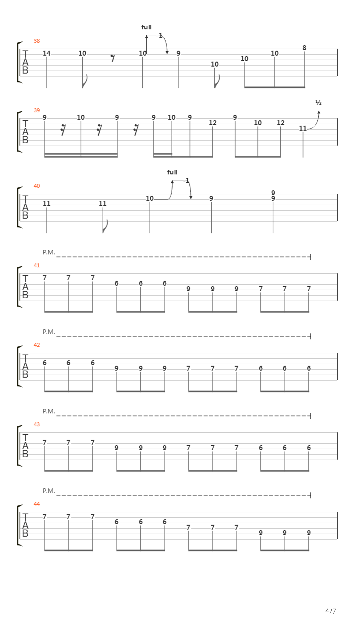 Metabolism (Correct Chorus And Solo)吉他谱