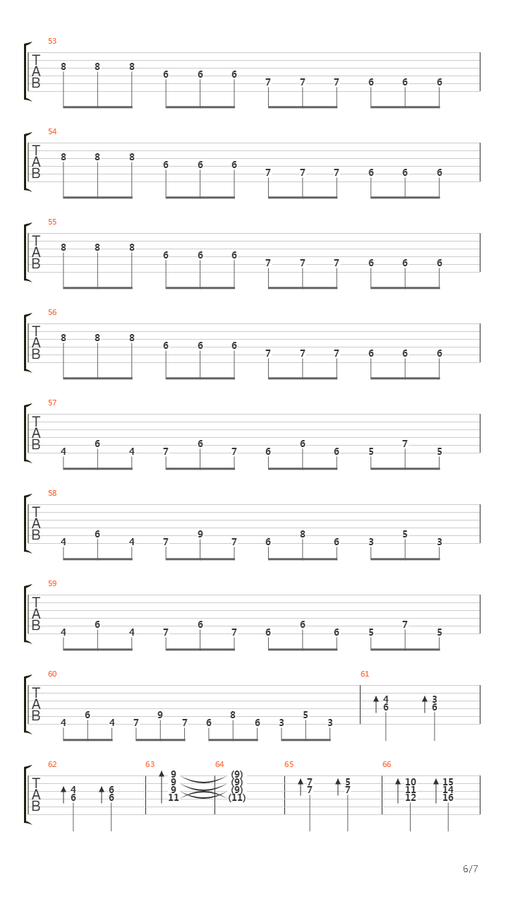 Metabolism (Correct Chorus And Solo)吉他谱