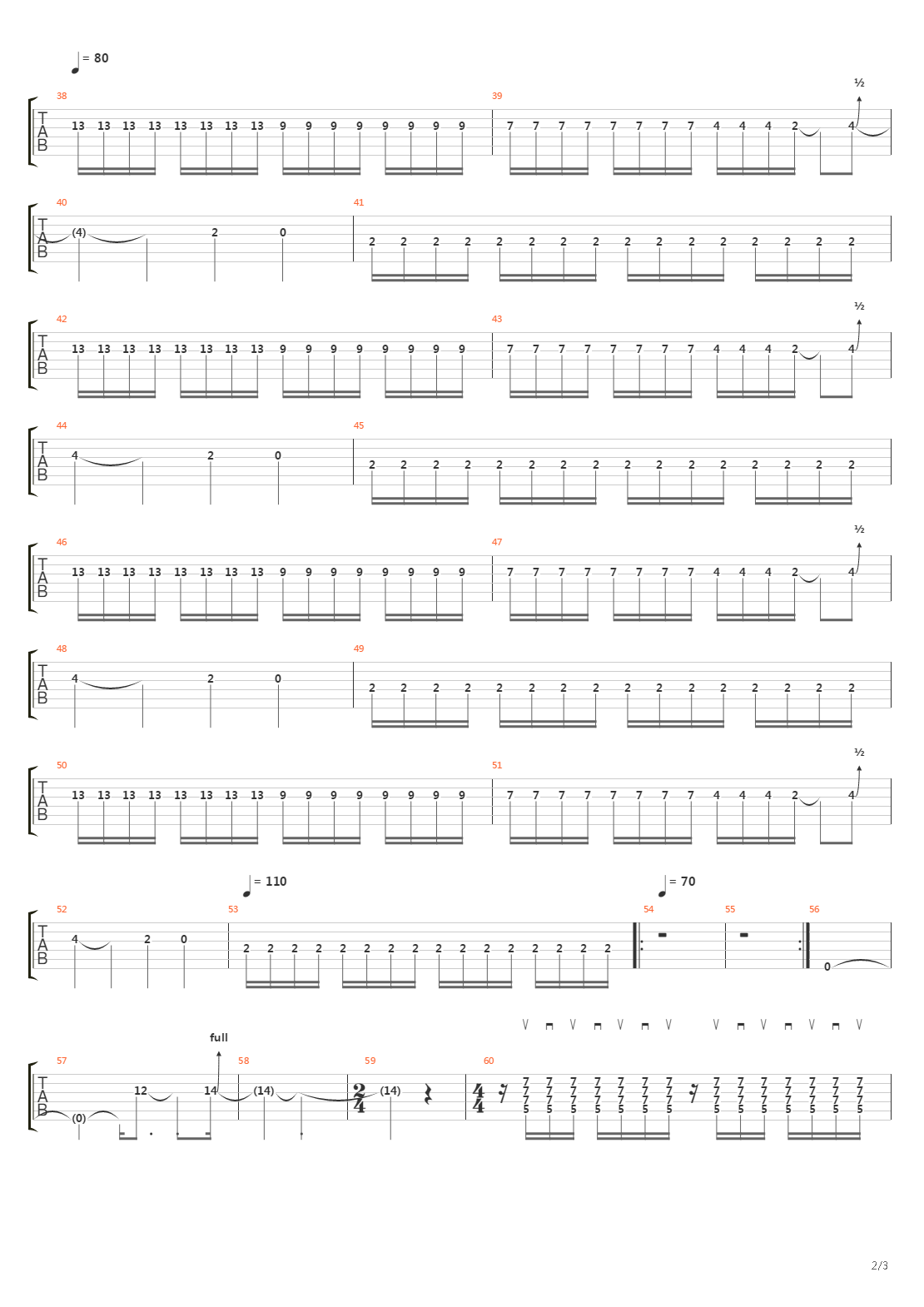 1969吉他谱