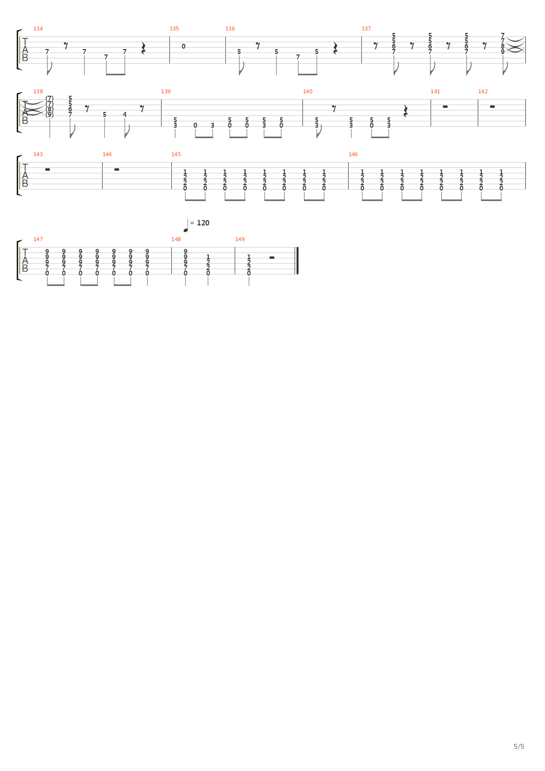 Train Kept A Rollin吉他谱