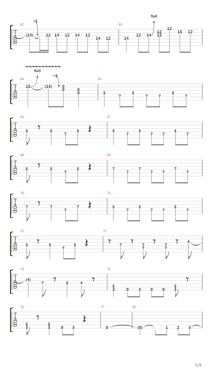 Train Kept A Rollin吉他谱