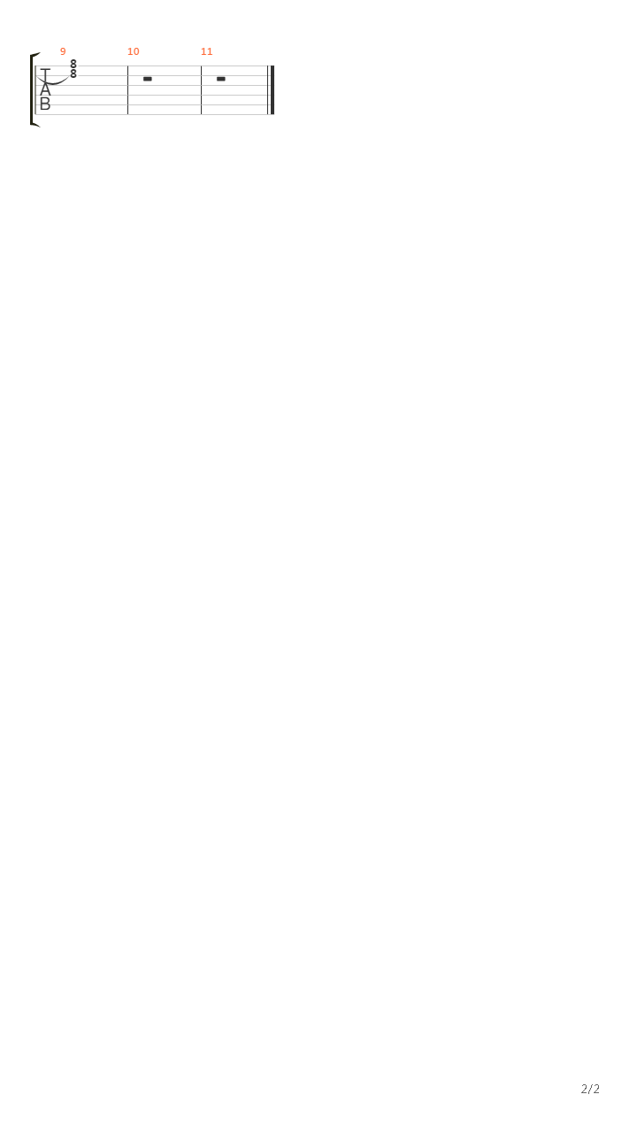 Barairono Bibi吉他谱