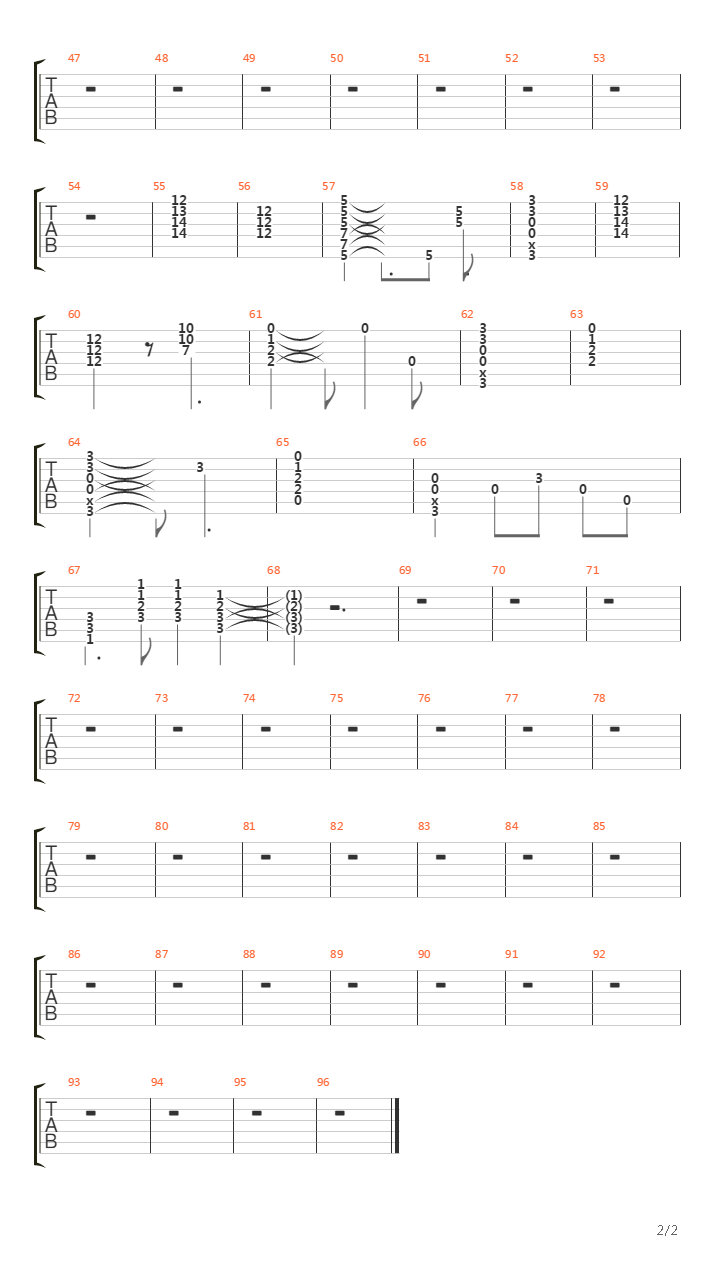 Farther吉他谱
