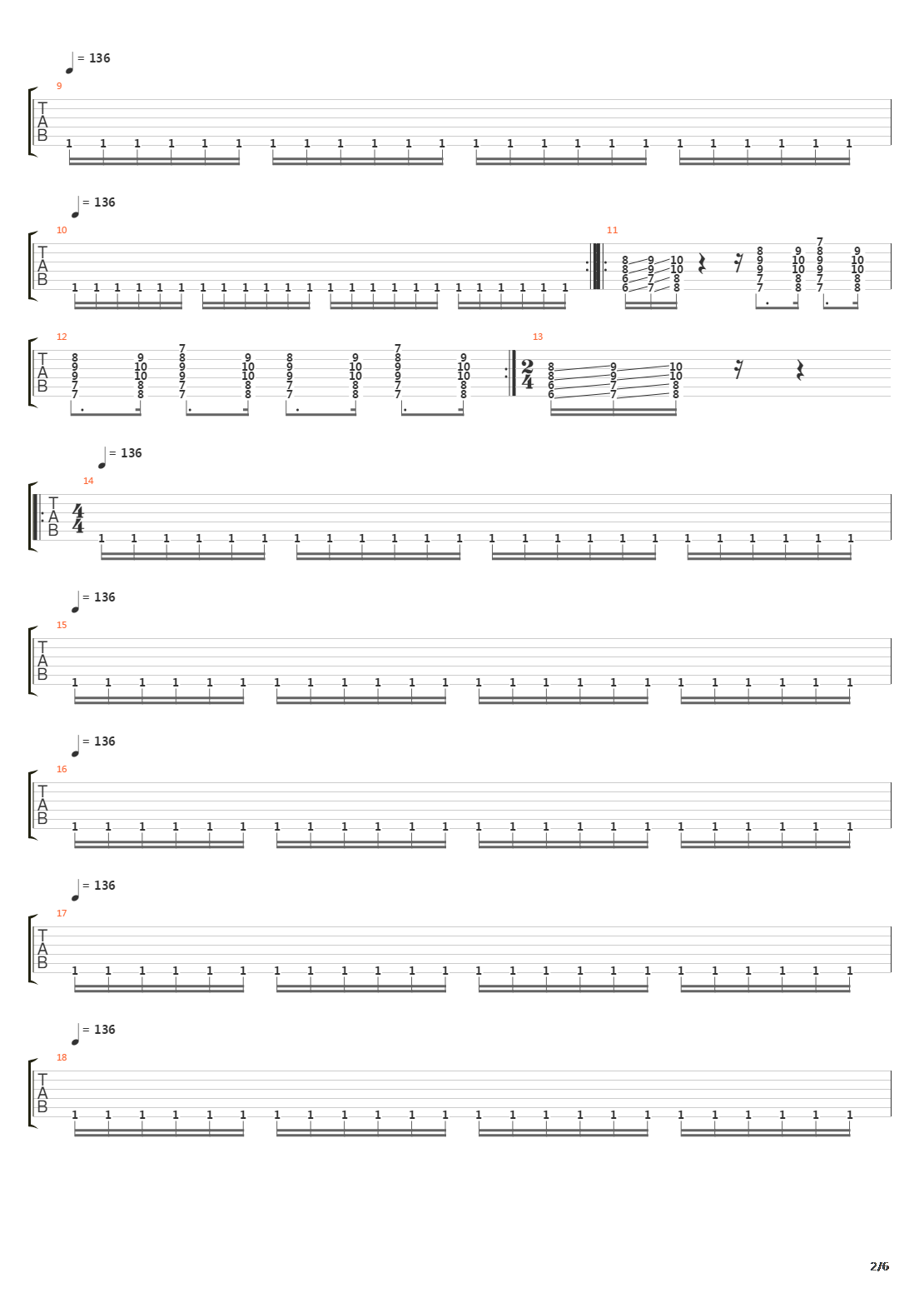 Interface To God吉他谱