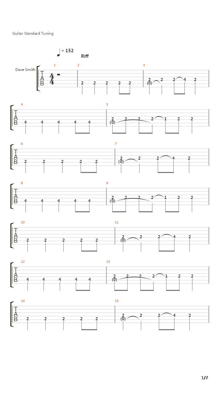 The Alternative Song吉他谱