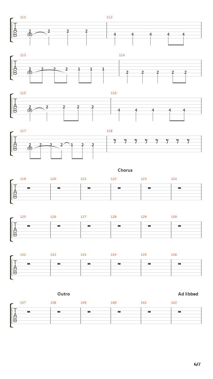 The Alternative Song吉他谱