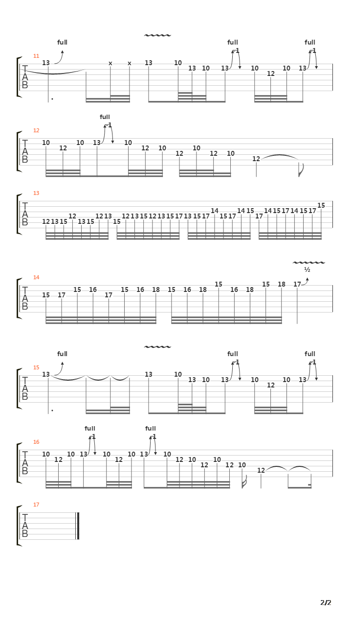 Human Race (Solo)吉他谱